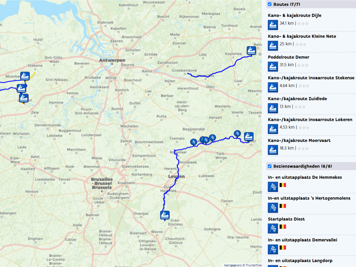 Peddelsport Vlaanderen - Routes ontdekken -  - Homepage