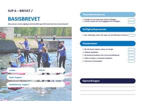 A brevet sup -  - Initiator kano & kajak